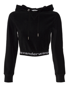 Толстовка женская ALEXANDER WANG 4СС1211197 черная XS