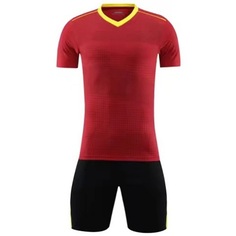 Спортивная форма футбольная Larsen 6204, red/black, S INT