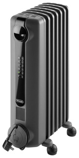 Масляный радиатор DeLonghi Radia S TRRS0715E.G черный Delonghi