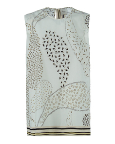 Блуза женская ALYSI 102236 белая 44 IT