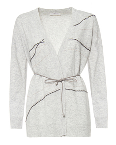 Кардиган женский FABIANA FILIPPI MAD220W059 серый 42 IT