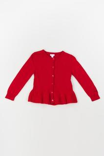 Кардиган для девочки Brums, цв.красный, р-р 86