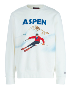 Свитшот мужской MC2 Saint Barth SOHO.ASPEN 10 белый 2XL