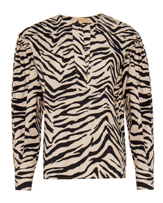 Блуза женская NUDE 1103520 разноцветная 40 IT