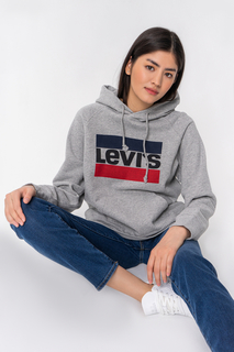 Худи женское Levis 35946-0000 серое 44 RU Levis®