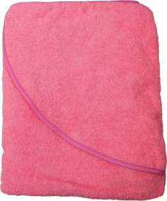 Простыня махровая Baby Swimmer Уголок, 100x100 см розовый