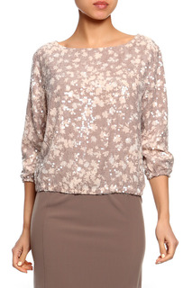 Блуза женская Twin-Set Jeans JA52FG коричневая XS