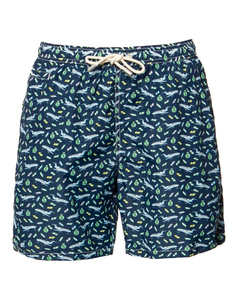 Шорты для плавания мужские MC2 Saint Barth LIG0003.MOPL61 зеленые 2XL