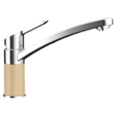 Смеситель для кухонной мойки Schock SC-90 Cristalite лунный камень