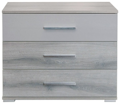 Комод Hoff 73,6х88,2х44,3 см, серый