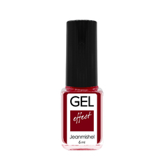 Лак для ногтей Jeanmishel Gel Effect т.150 Розово-красный матовый