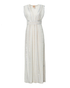 Платье женское NUDE 1103714.20 белое 40 IT