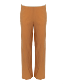 Брюки женские ALYSI 101128 оранжевые 44 IT