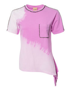 Футболка женская NUDE 1103781 фиолетовая 44 IT