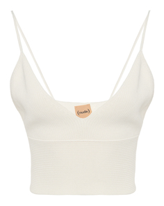 Топ женский NUDE 1101536 белый 40 IT