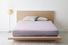 Простыня Ночь Нежна Нежный силуэт (лилов.) комп. 7534-2 Поплин ЕВРО 220х200