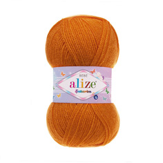 Пряжа Alize 7731287_00056 SEKERIM BEBE 37 оранжевый