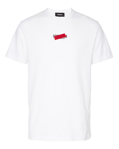 Футболка мужская DSquared2 S74GD0804 белая 2XL