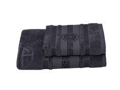 Полотенце махровое Clever 50*90 +/- 2см Спартак (пл.430гр/кв.м) (05-068, серый, Инвойс 12)