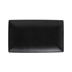 Блюдо сервировочное Maxwell & Williams прямоугольное черное Икра 27,5 x 16 см