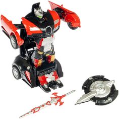 Игровой набор Bondibon 2 в 1, Bondibot, с щитом и мечом, металлические детали ВВ4927