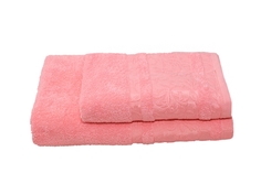 Полотенце махровое Clever 70*140+/-2см Лейла (пл.430гр/кв.м)(01-076, розовый, Инвойс 67)