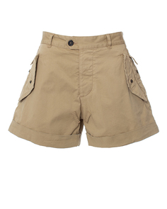 Шорты женские DSquared2 S72MU0337 бежевые 42 IT
