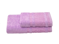 Полотенце махровое Clever 50*90+/-2см Лейла (пл.430гр/кв.м) (02-053, лаванда