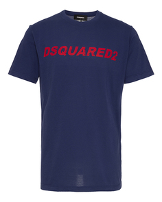 Футболка мужская DSquared2 S74GD0835 синяя XL