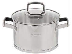 Кастрюля Daniks Манхэттен 3.9L M-461-20 / 342646 Mercury