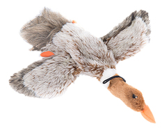 Мягкая игрушка для собак Chomper WILD BIRD Утка, серый, коричневый