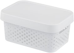 Коробка для хранения Сurver Infinity с крышкой белый 26 х 17,5 х 12,5 см 4,5 л Curver