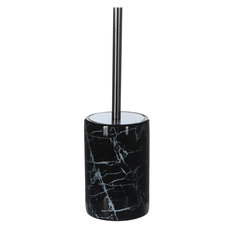 Ершик для унитаза Hengfei 10,5 х 10,5 х 15,7 см мрамор черный