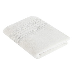 Полотенце Cleanelly Мозаико 100 х 150 см махровое молочное