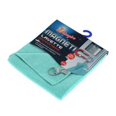 Салфетка Thion Magnetti из микрофибры с магнитом 31 x 32 см голубой