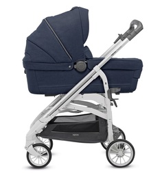 Коляска 2 в 1 Inglesina Trilogy System DUO на шасси Trilogy City White, imperial blue