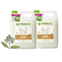 Набор Synergetic мыло жидкое Миндальное молочко 2 шт 5 л