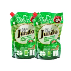 Гель для посуды Jundo Green tea with Mint концентрат с гиалуроновой кислотой 2 шт 800 мл