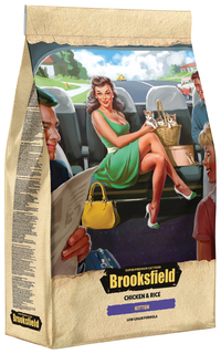 Сухой корм для кошек BROOKSFIELD Kitten, курица, рис, 6кг
