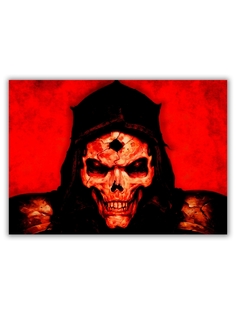 Магнит на холодильник DRABS малый - A5, Red Devil