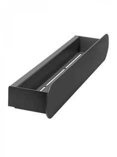 Полка для ванной комнаты OMEGA, 500 мм, черная Green Ween