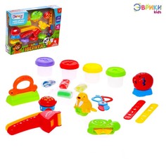 Набор для лепки из пластилина Эврики Милые зверята, улиточка 7304924