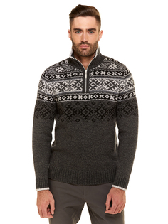 Джемпер мужской Scandica Cross серый 48/182