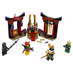 Конструктор LEGO Ninjago Решающий бой в тронном зале 70651 LEGO