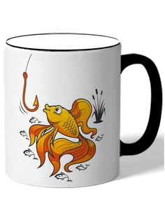 Кружка DRABS рыбка, крючок
