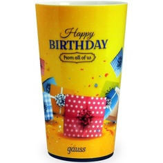 Стакан с подсветкой Gauss модель LCUP Birthday 3XLR44 LED 1/15/90