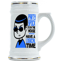 Пивная Кружка DRABS Party spock , Партия спокойствия