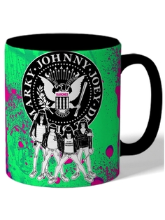 Кружка DRABS с рисунком Ramones четверо