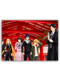 Магнит на холодильник DRABS Бездомный Бог Noragami 4