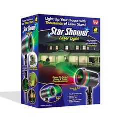 Лазерный проектор Звездный дождь Star Shower Laser Light Projector No Brand